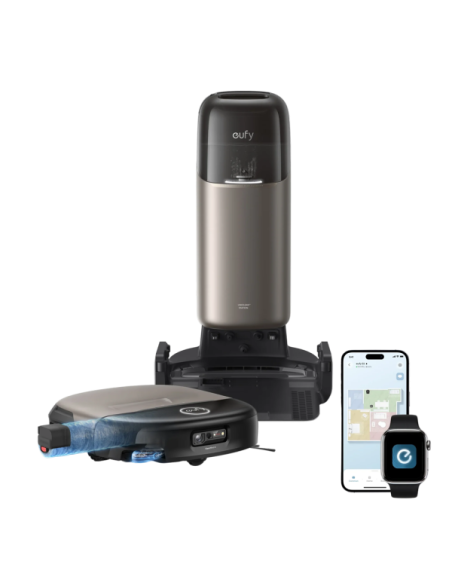 EUFY EUFY-HYDROJET-S2-ROBOT Eufy Robot Aspirador Hydrojet S2 Onmi - Succión AeroTurbo 2.0 de 30 000 Pa - Fregado con rodillo Hyd
