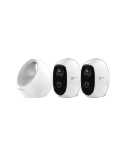 EZVIZ EZ-CS-W2D-B2 Kit Duo Pack Ezviz - Base + 2 Cámaras C3A - Soporta hasta 6 cámaras - Alarga la autonomía - Sirena integrada 