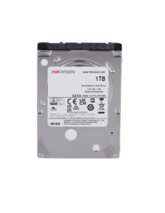 HIKVISION HIKVISION-HD1TB-2.5inch Disco duro Hikvision - Capacidad 1 TB - Interfaz SATA hasta 140 MB/s - Modelo DS10HKVS-VX2 - E 2