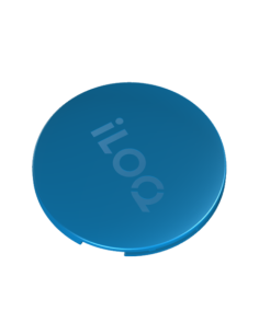 ILOQ ILOQ-KEY-S5-COVER-BLUE Funda para llave inteligente - Color azul - Fácil y rápida instalación - Compatible con ILOQ-KEY-S5 