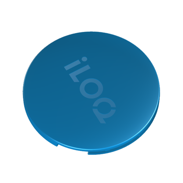 ILOQ ILOQ-KEY-S5-COVER-BLUE Funda para llave inteligente - Color azul - Fácil y rápida instalación - Compatible con ILOQ-KEY-S5 