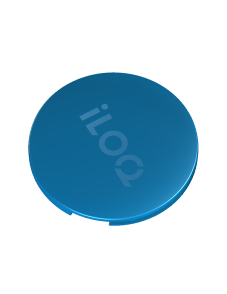 ILOQ ILOQ-KEY-S5-COVER-BLUE Funda para llave inteligente - Color azul - Fácil y rápida instalación - Compatible con ILOQ-KEY-S5 