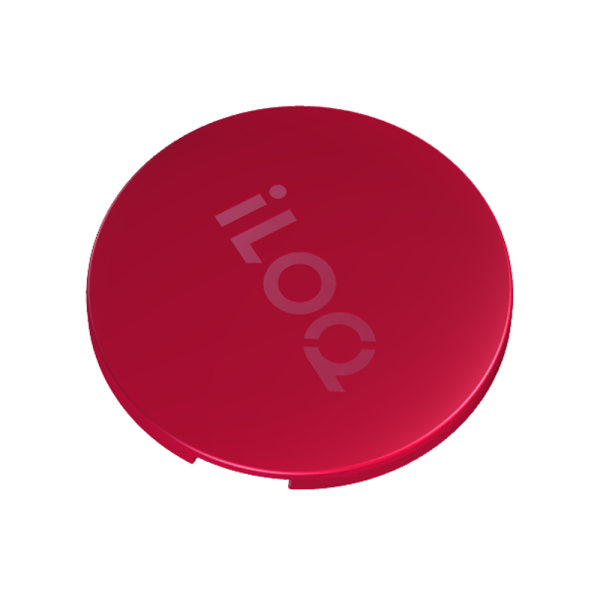 ILOQ ILOQ-KEY-S5-COVER-RED Funda para llave inteligente - Color rojo - Fácil y rápida instalación - Compatible con ILOQ-KEY-S5 -