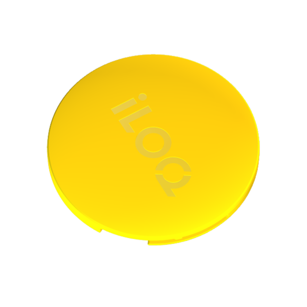 ILOQ ILOQ-KEY-S5-COVER-YELLOW Funda para llave inteligente - Color amarillo - Fácil y rápida instalación - Compatible con ILOQ-K