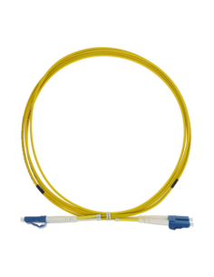 SAFIRE SF-LC-UPC-LC-UPC-SM-DX-2M Cable de conexión de fibra óptica - Fibra monomodo G657A2 de alto rendimiento - Conectores LC U