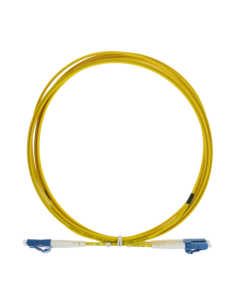 SAFIRE SF-LC-UPC-LC-UPC-SM-DX-3M Cable de conexión de fibra óptica - Fibra monomodo G657A2 de alto rendimiento - Conectores LC U