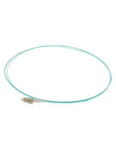 SAFIRE SF-LC-UPC-OM4-0015M-D09-A Pigtail de fibra óptica simplex - Fibra multimodo OM4 de alta velocidad - Conector LC con pulid
