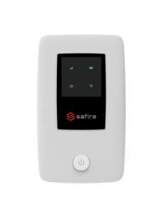 SAFIRE SF-MIFI-4G-UPS-V2 Safire Router 4G Portátil - Conexión RJ45 10/100 o WiFi 802.11 b/g/n - Hasta 32 conexiones WiFi simultá