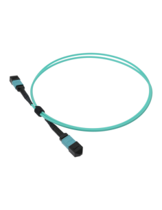 SAFIRE SF-MPO-UPC-1M Cable troncal MPO de 12 fibras de alta densidad - Fibra multimodo OM4 Elite de baja pérdida - Conectores MP 2