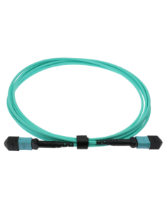 SAFIRE SF-MPO-UPC-3M Cable troncal MPO de 12 fibras de alta densidad - Fibra multimodo OM4 Elite de baja pérdida - Conectores MP