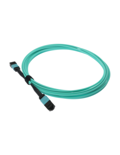 SAFIRE SF-MPO-UPC-5M Cable troncal MPO de 12 fibras de alta densidad - Fibra multimodo OM4 Elite de baja pérdida - Conectores MP 2