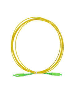 SAFIRE SF-SC-APC-SC-APC-SM-SX-3M Cable de conexión de fibra óptica - Fibra monomodo G657A2 de alto rendimiento - Conectores SC A