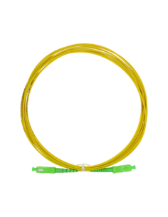 SAFIRE SF-SC-APC-SC-APC-SM-SX-5M Cable de conexión de fibra óptica - Fibra monomodo G657A2 de alto rendimiento - Conectores SC A
