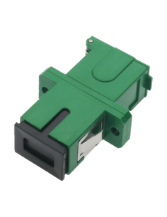 OEM SF-SC-SX-FLA Adaptador de fibra óptica tipo SC - Configuración simplex (para 1 fibra) - Diseño con pestaña larga (long flang