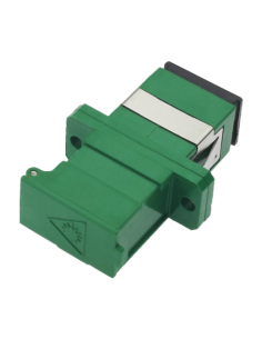 OEM SF-SC-SX-FLA Adaptador de fibra óptica tipo SC - Configuración simplex (para 1 fibra) - Diseño con pestaña larga (long flang 2