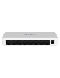 SAFIRE SF-SW8GE Switch gigabit no gestionable - 8 puertos RJ45 Gigabit 10/100/1000 Mbps - Detección automática de cruce Auto MDI