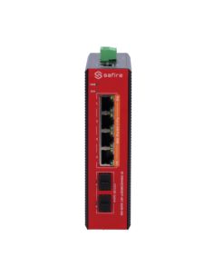 OEM SF-SWI4GE2MGSFP-4BT-360W-DIN Switch L2+ gestionable con 4x RJ45 y 2x SFP - 4 puertos PoE Gigabit con soporte IEEE 802.3bt -  2