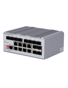OEM SF-SWI8G12SFP-180W-DIN-MGD Switch L2+ gestionable con 8x RJ45 y 12x SFP - 8 puertos PoE Gigabit con salida de hasta 30W - 12