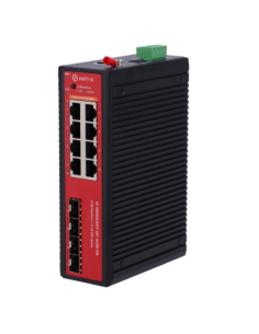 OEM SF-SWI8GE4SFP-2BT-360W-DIN Switch L2+ gestionable con 8x RJ45 y 4x SFP - 8 puertos PoE Gigabit con soporte IEEE 802.3bt - Do