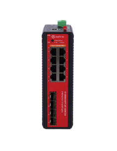 OEM SF-SWI8GE4SFP-2BT-360W-DIN Switch L2+ gestionable con 8x RJ45 y 4x SFP - 8 puertos PoE Gigabit con soporte IEEE 802.3bt - Do 2