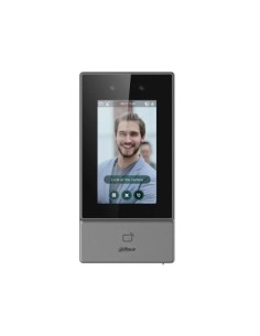 DAHUA DAHUA-4262-V1 DHI-ASI6213S-PW-V1 Terminal autónomo de control de accesos Dahua con reconocimiento facial, Wi-Fi, PoE e IP6