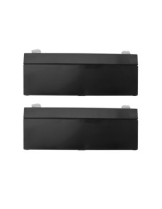 COFEM COFEM-171 BT-2402 Conjunto de 2 baterías Cofem de 12V CC y 2Ah para sistemas de detección y alarma de incendios