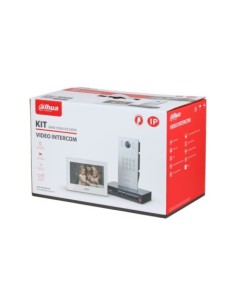 DAHUA DAHUA-5243 DHI-KTP05(F)/DHI-VTO3222E-P/DHI-VTH2621GW-WP Kit de videoportero IP Dahua con estación exterior empotrada, moni