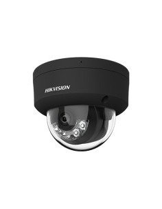 HIKVISION VALUE DS-2CD1143G2-LIU28BK HIKVALUE. Cámara minidomo IP 4Mpx óptica fija 2.8mm IR + luz blanca 30m WDR micrófono IP67 