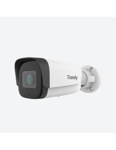 TIANDY TC-C34US 2GTB-2812 TIANDY. Cámara bullet IP 4Mpx óptica motorizada 2.8-12mm IR 80m Colormaker SD micrófono IP67 12Vdc PoE