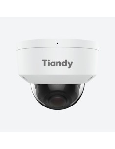 TIANDY TC-C34KS 2CTB-2812 TIANDY. Cámara minidomo IP 4Mpx óptica motorizada 2.8-12mm IR 30m Colormaker SD micrófono IP67 IK08 12