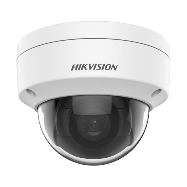 HIKVISION VALUE DS-2CD1123G0E-I_4MM HIKVALUE. Cámara Minidomo IP 2Mpx óptica fija 4mm IR 30m H.265+ IP67 IK10 12Vdc/PoE.