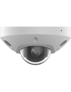 HIKVISION PRO DS-2CD2543G2-LIS2U28 HIKPRO. Cámara minidomo IP 4Mpx óptica fija 2.8mm IR + luz blanca 30m WDR IA Acuseek SD E/S a