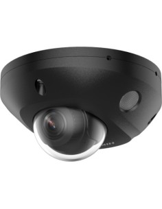 HIKVISION PRO DS-2CD2543G2-LIS2U 2 HIKPRO. Cámara minidomo IP 4Mpx óptica fija 2.8mm IR + luz blanca 30m WDR IA Acusense SD E/S 
