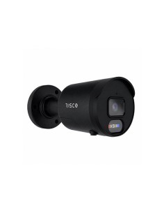 RISCO RVCM52A39BRA RISCO. Cámara Vupoint IA bullet IP 5Mp óptica fija 2.8-12mm IR + luz blanca IR 25m WDR SD micrófono y altavoz