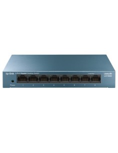 TP-LINK 1326992 LS108G TP-Link LS108G No administrado Gigabit Ethernet (10/100/1000) Azul