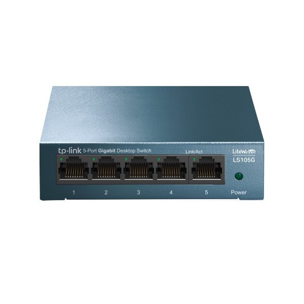 TP-LINK 1326991 LS105G TP-Link LS105G No administrado Gigabit Ethernet (10/100/1000) Azul