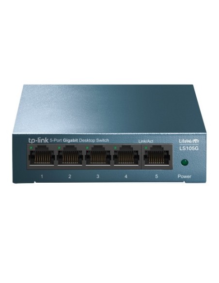 TP-LINK 1326991 LS105G TP-Link LS105G No administrado Gigabit Ethernet (10/100/1000) Azul