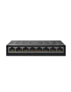 TP-LINK 1326990 LS1008G TP-Link LS1008G No administrado Gigabit Ethernet (10/100/1000) Negro