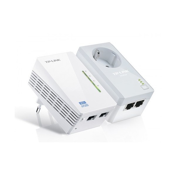 TP-LINK 1325051 TL-WPA4226 KIT TP-LINK KIT POWERLINE WI-FI AV600, QUALCOMM, 300MBPS EN 2.4GHZ, 600MBPS POWERLINE, HOMEPLUG AV, 2