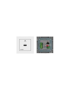 KRAMER 1323513 50-805180190 Kramer Electronics WP-789T/EU-80/86(W) toma de corriente HDMI Blanco