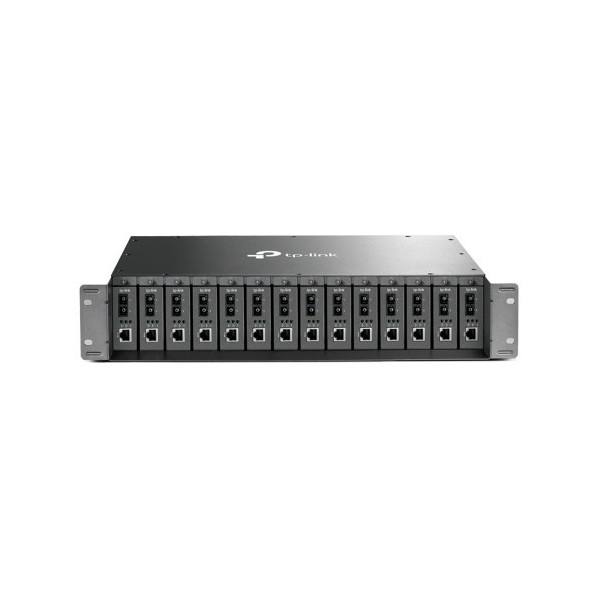 TP-LINK 1018886 TL-MC1400 TP-LINK TL-MC1400 chasis de red 2U