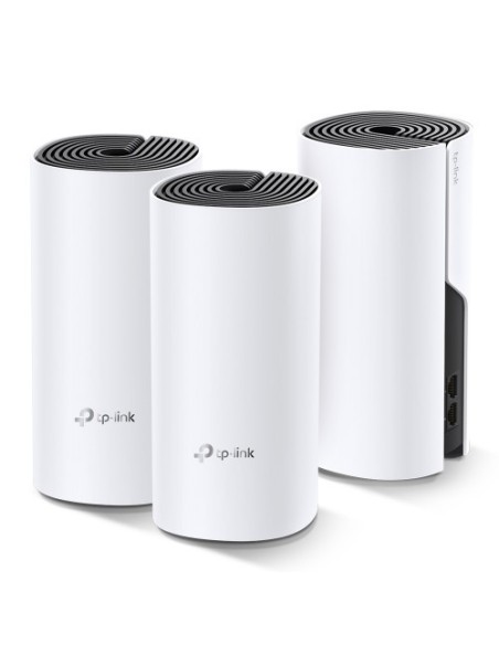 TP-LINK 1018376 DECO M4(3-PACK) TP-LINK Deco M4(3-pack) Doble banda (2,4 GHz / 5 GHz) Wi-Fi 5 (802.11ac) Blanco 2 Interno