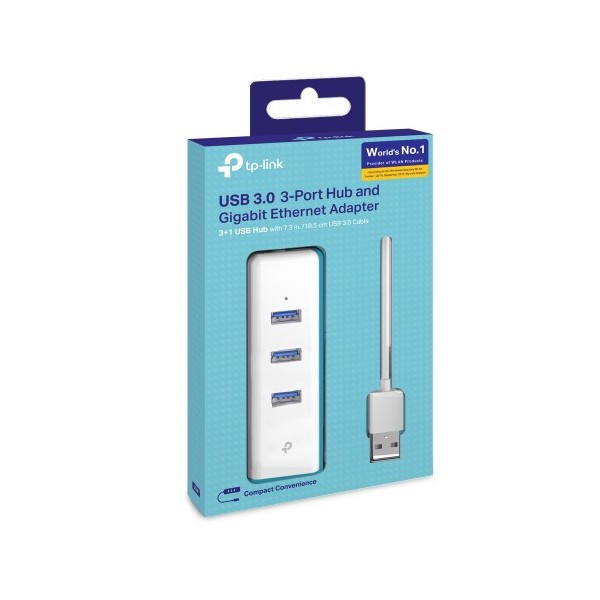 TP-LINK 1017605 UE330 TP-LINK UE330 USB 3.2 Gen 1 (3.1 Gen 1) Type-A 1000 Mbit/s Blanco