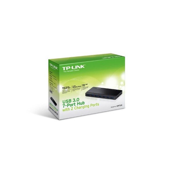 TP-LINK 1017550 UH720 TP-LINK UH720 USB 3.2 Gen 1 (3.1 Gen 1) Micro-B 5000 Mbit/s Negro