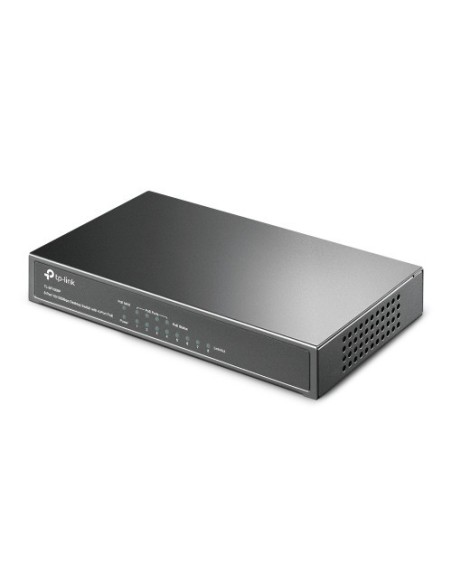 TP-LINK 1017226 TL-SF1008P TP-LINK TL-SF1008P No administrado Fast Ethernet (10/100) Energía sobre Ethernet (PoE) Negro