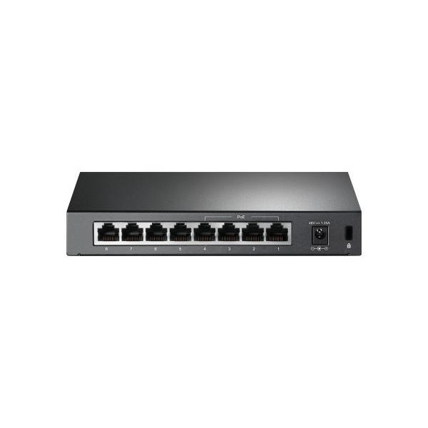 TP-LINK 1017226 TL-SF1008P TP-LINK TL-SF1008P No administrado Fast Ethernet (10/100) Energía sobre Ethernet (PoE) Negro