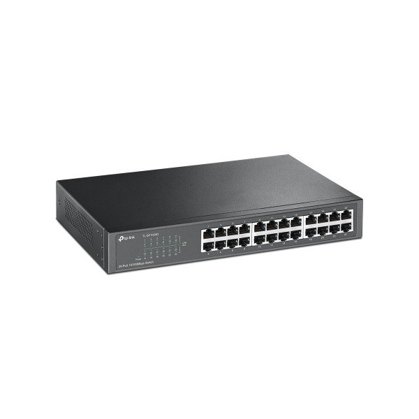 TP-LINK 1017171 TL-SF1024D TP-LINK TL-SF1024D switch Fast Ethernet (10/100) Negro