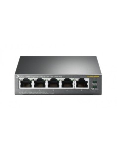 TP-LINK 1017091 TL-SG1005P TP-LINK TL-SG1005P No administrado Gigabit Ethernet (10/100/1000) Energía sobre Ethernet (PoE) Negro