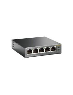 TP-LINK 1017091 TL-SG1005P TP-LINK TL-SG1005P No administrado Gigabit Ethernet (10/100/1000) Energía sobre Ethernet (PoE) Negro 2
