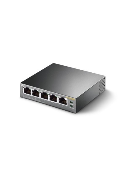 TP-LINK 1017091 TL-SG1005P TP-LINK TL-SG1005P No administrado Gigabit Ethernet (10/100/1000) Energía sobre Ethernet (PoE) Negro
